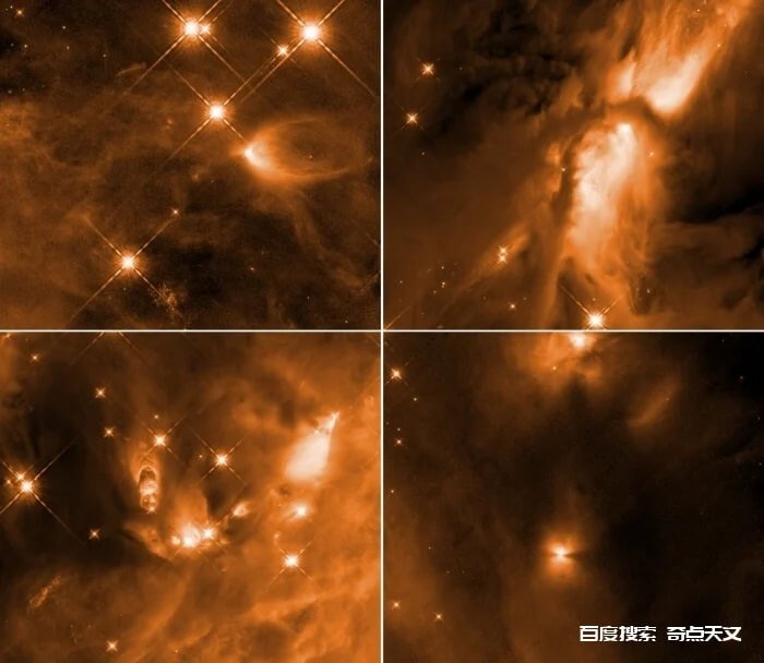 哈勃的一项意外发现改变了我们对恒星形成的认识 上知天文 哈勃的一项意外发现改变了我们对恒星形成的认识