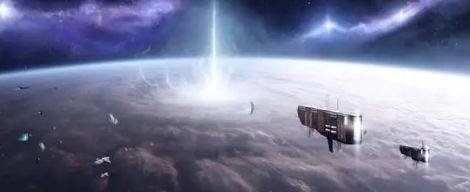 【脑洞系列】如果两个宇宙高级文明在太空中打战，人类如何才能观察到？