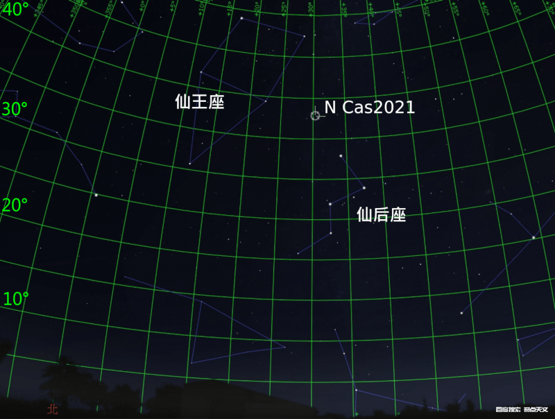 仙后座新星亮度再度增长,已达肉眼可见