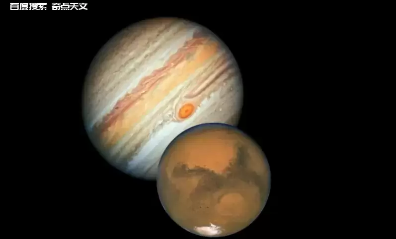 本月27日-30日是观看火星与木星相合的最佳时机