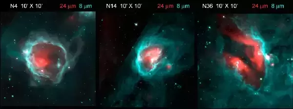 宇宙中的绚丽泡沫 宇宙中的绚丽泡沫