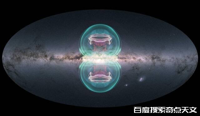 《自然-天文学》：银河系中心巨大气泡来自超大质量黑洞强大能量喷发