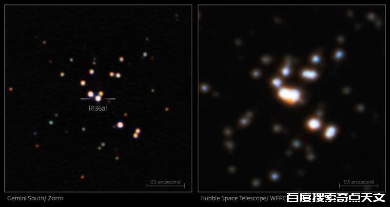天文学家获得已知最重恒星最清晰的影像
