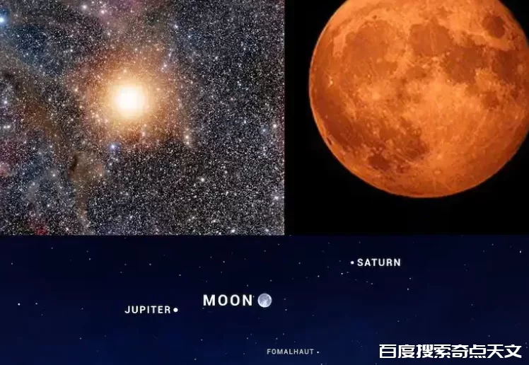 请定好闹钟,清晨可赏火星,夜晚可赏土星和月亮