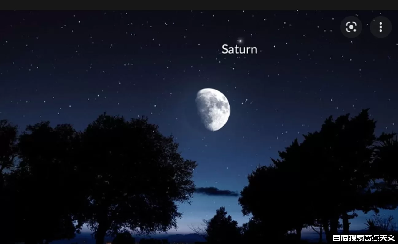请定好闹钟,清晨可赏火星,夜晚可赏土星和月亮