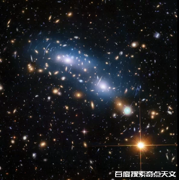 奇怪了,这个微小暗物质,哈勃太空望远镜发现了什么? 零度星系 奇怪了,这个微小暗物质,哈勃太空望远镜发现了什么?
