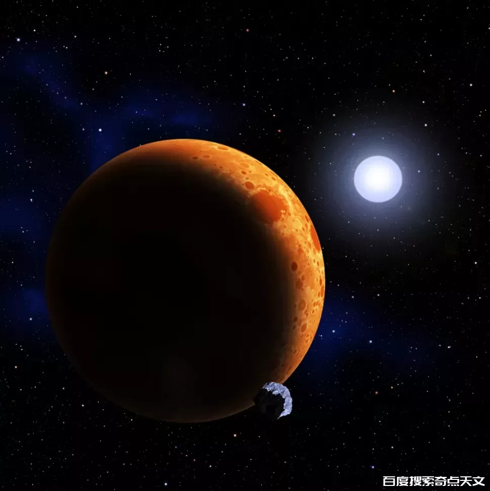 小如月亮,重如太阳,一颗特立独行的白矮星 零度星系 小如月亮,重如太阳,一颗特立独行的白矮星
