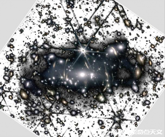 神奇了!星系团中也有幽灵光,是由韦伯拍到的 零度星系 神奇了!星系团中也有幽灵光,是由韦伯拍到的