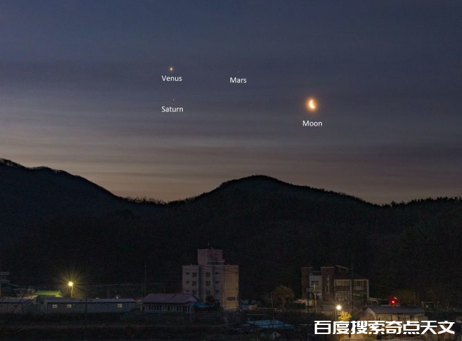 请定好闹钟,火星金星伴月来啦,很好看的 零度星系 请定好闹钟,火星金星伴月来啦,很好看的