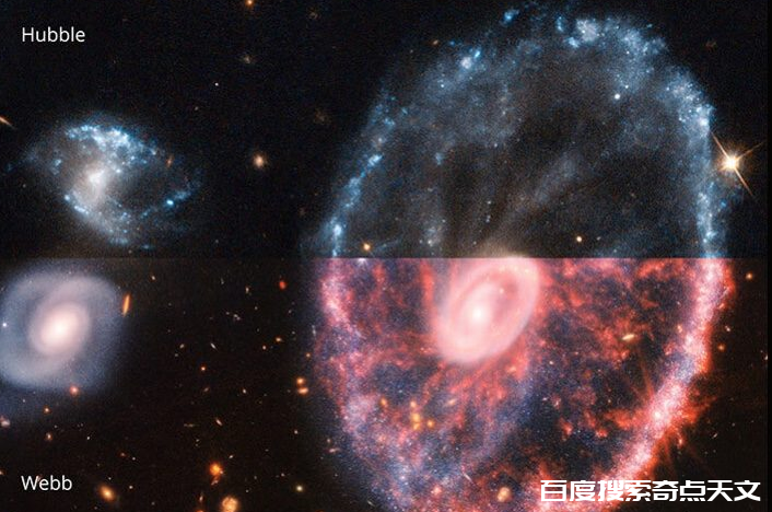 迄今为止,最为壮观,这就是车轮星系 零度星系 迄今为止,最为壮观,这就是车轮星系