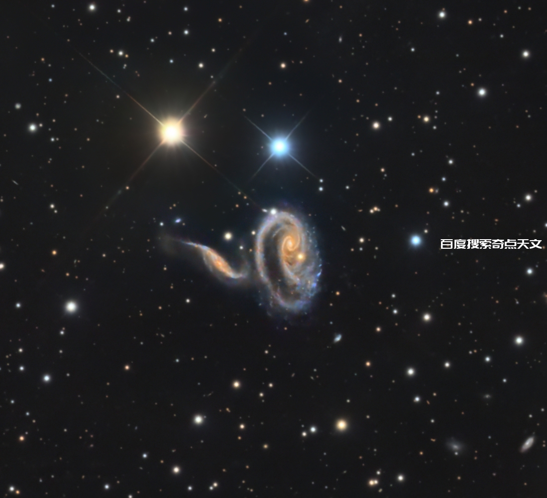 Arp 273的特殊星系 Arp 273的特殊星系