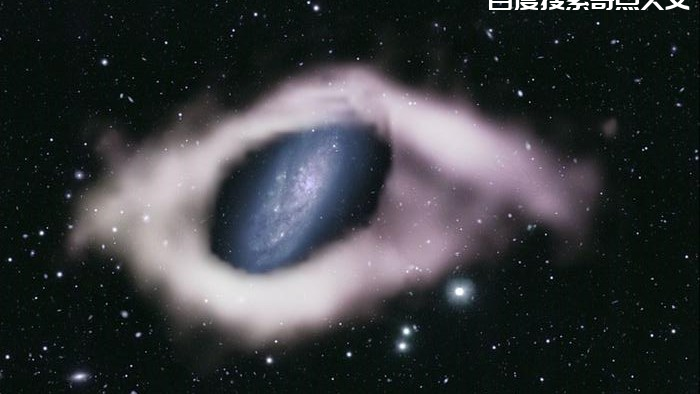 美丽的极环,原来是大星系吃小星系留下的罪状 零度星系 美丽的极环,原来是大星系吃小星系留下的罪状