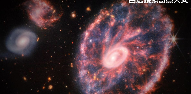 美丽的极环,原来是大星系吃小星系留下的罪状 零度星系 美丽的极环,原来是大星系吃小星系留下的罪状