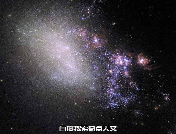美丽的极环,原来是大星系吃小星系留下的罪状 零度星系 美丽的极环,原来是大星系吃小星系留下的罪状