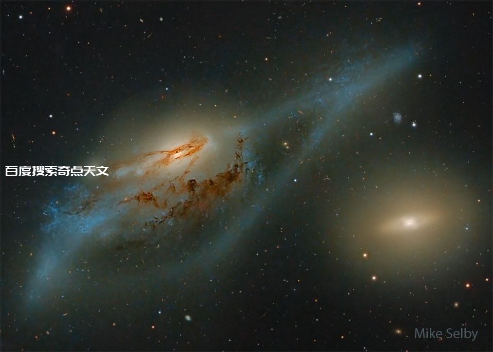 马卡莱恩星系链的双眼 马卡莱恩星系链的双眼