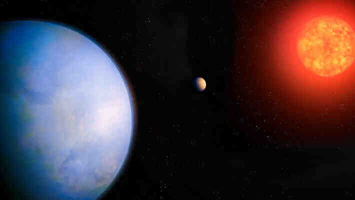 在格利泽251宜居带发现超级地球候选行星的配图