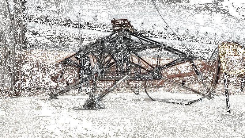 火星着陆腿 | 奇点天文的配图