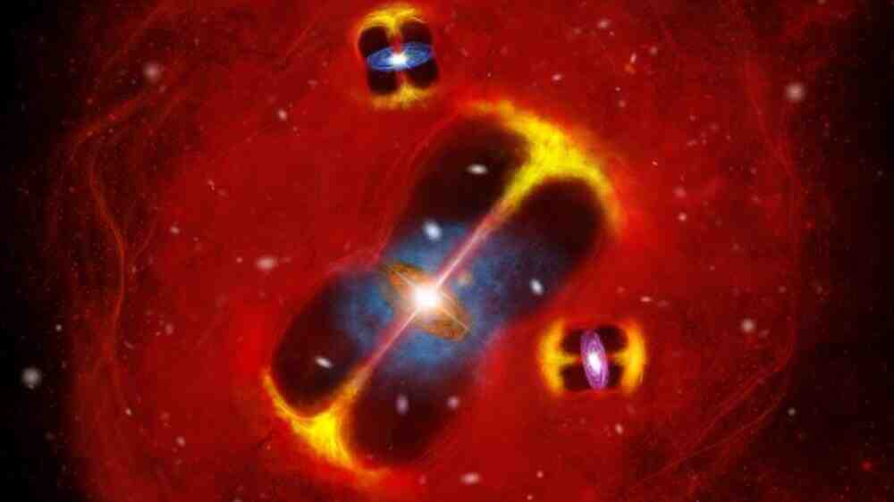 发现了一个形成于大爆炸后14亿年的异常炽热天体 | 奇点天文