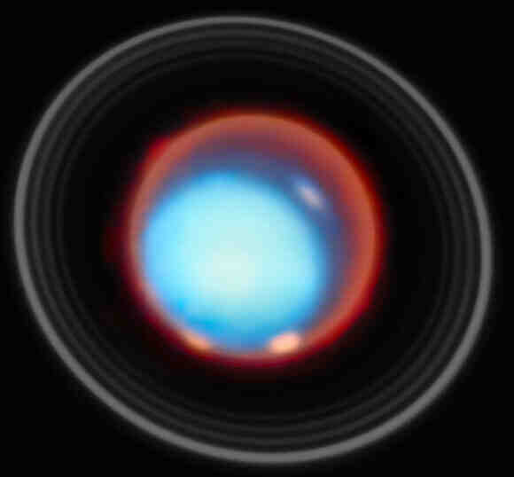 韦伯揭示天王星上层大气的隐藏层 | 奇点天文