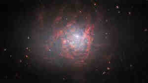 了解早期宇宙的珍贵线索 哈勃空间望远镜观测的星系NGC 1705