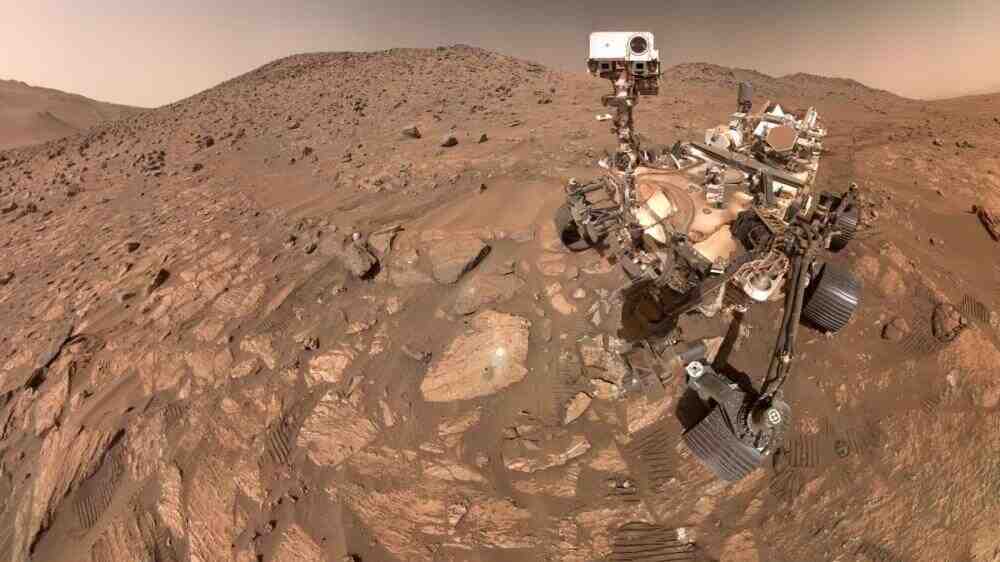 火星岩石中意外发现的金属暗示存在古代生命的可能性的配图