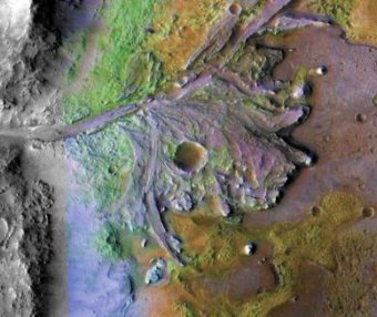 火星2020探测器将前往火星上一个保存化石的完美地点
