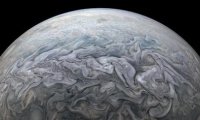 飞掠过的朱诺号，拍摄到木星迄今最奇妙的景观