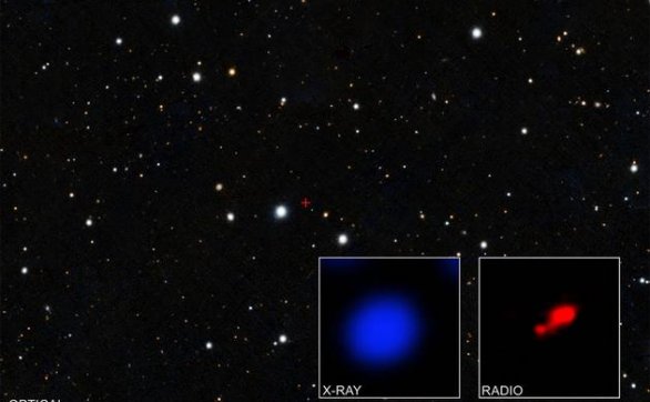 钱德拉天文台观测到迄今宇宙最早“隐形黑洞”