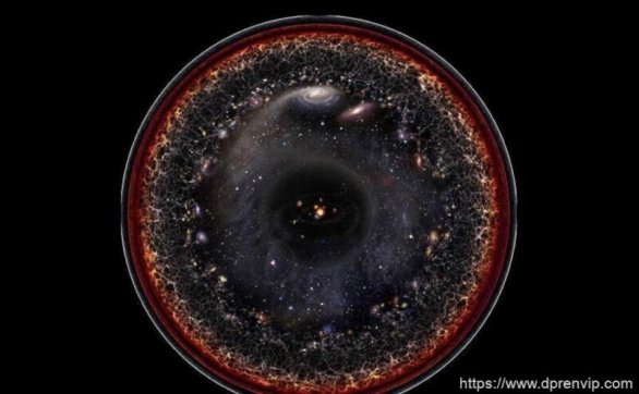 假如地球直径1公分，可见宇宙会有多大？旅行者1号61万年才飞出去